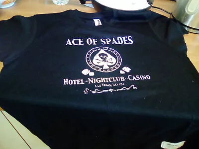 Buy Mens Motorhead Ace Of Spades IMPORT VINTAGE LABEL RARE T Shirts M • 30.99£