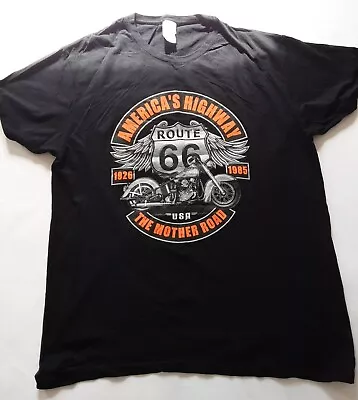 Buy Route 66 T Shirt JHK 1926-1985 USA Motorcycle XL • 8£