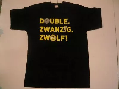 Buy BVB Bor. Dortmund Men's T-Shirt Double Victory 2012 • 12.94£