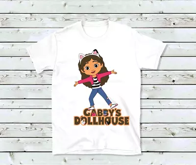 Buy Childrens' T Shirts Featuring Gabby's DollHouse • 10.95£