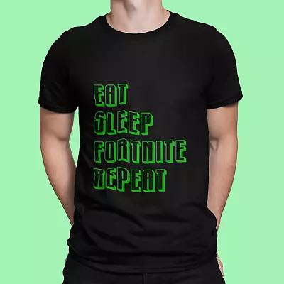 Buy EAT SLEEP FORTNITE REPEAT Gaming T Shirt. Boys Kids Children Adult Tee Print .  • 6.99£
