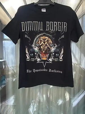 Buy Dimmu Borgir ‘The Invaluable Darkness’ UK Tour 2009 T-Shirt Size: M*see Details* • 19.99£