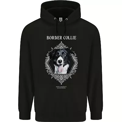 Buy A Decorative Border Collie Mens 80% Cotton Hoodie • 19.99£