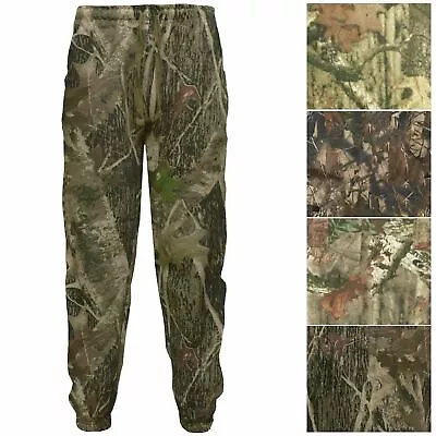 Buy Mens Camouflage Printed Jungle T-shirt Realtree Camo Print Long Short Top S-5xl • 16.16£