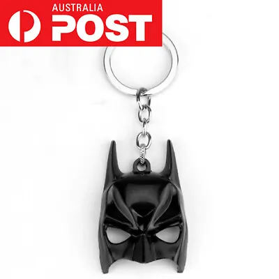 Buy Batman Superhero Movie Pendant Jewellery Keychain Keyring Stainless Xmas Unisex • 6.29£