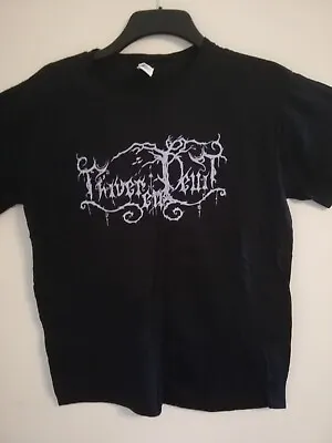 Buy L'hiver En Deuil Logo Shirt Shirt L Doom Black • 7£