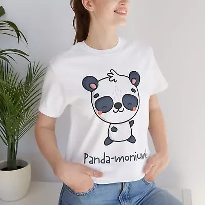 Buy Cute Kawaii T Shirt Harajuku Men’s Women’s Panda Quote Funny Japanese Korean • 15.99£