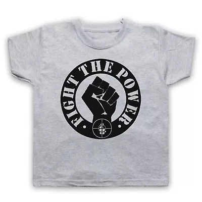 Buy Fight The Power Public Enemy Hip Hop Rap Icon Anthem Kids Childs T-shirt • 16.99£