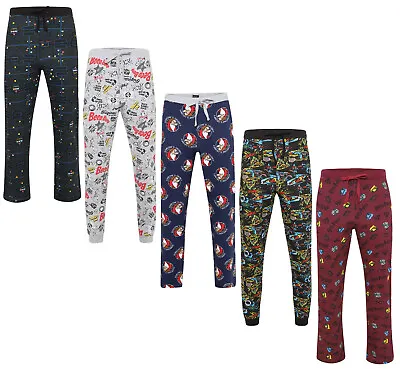 Buy Mens Character Pyjama Bottoms Ex Uk Store Rrp £20 S M L Xl Lounge Pj Pants Bnwt • 7.99£