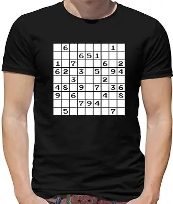 Buy Sudoku Mens T-Shirt - Nerd - Geek - Puzzle - Game - Logic - Book - Numbers • 13.95£