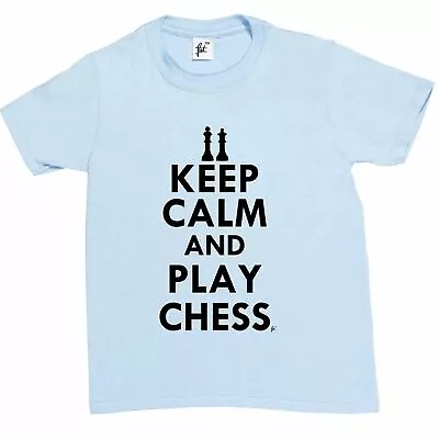Buy Keep Calm & Play Chess - King & Queen Kids Boys / Girls T-Shirt • 5.99£