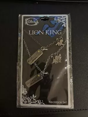Buy New Sealed Disney Lion King Necklace Set • 9.63£