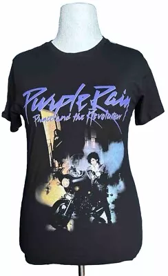 Buy Prince Tshirt Revolution Purple Rain Official Band Music Tee Top Ladies Medium M • 14.99£