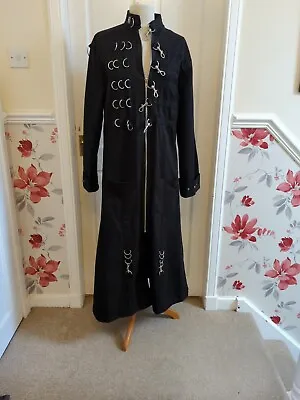Buy Dead Thread Long Gothic Jacket Black Unisex 2XL • 50£