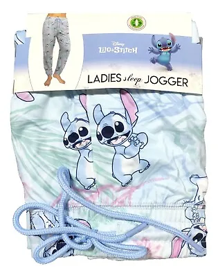 Buy Lilo And Stitch Pajamas Womens 2XL 18-20 Ladies Sleep Jogger Lounge Pant PJs • 18.81£