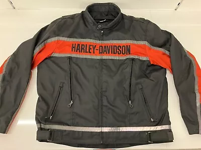 Buy Harley Davidson Classic Reflective Riding Jacket. Textile 98262 10VM  XXL • 31£