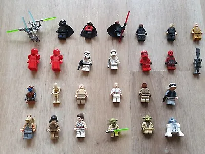 Buy LEGO Star Wars Figures Minifigures Yoda, Darth Vader, Storm Trooper, Etc. Selection • 17.50£