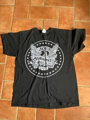 Buy Joey Ramone Commemorative T Shirt. Size L. Ramones • 3.99£