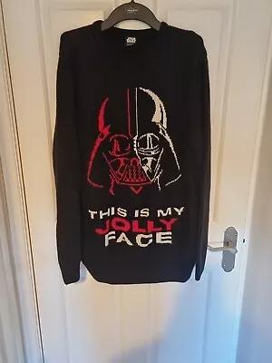 Buy Star Wars Darth Vader Funny Jumper  Size M • 13.99£
