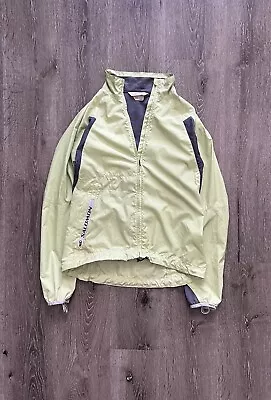 Buy Salomon Windbreaker Zip Up Jacket Womens Medium Green Casual Long Sleeve • 38.43£