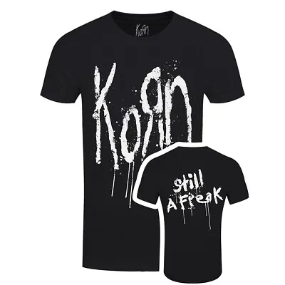 Buy Korn T-Shirt Still A Freak Rock Band New Black Official • 15.95£