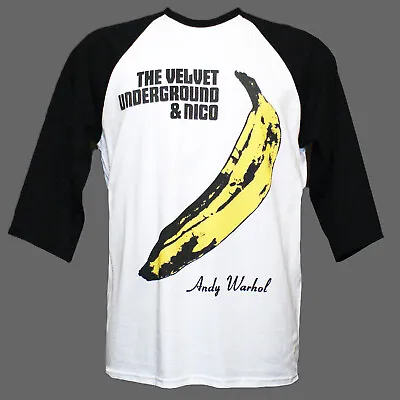 Buy The Velvet Underground Rock Long Sleeve Baseball T-shirt Unisex S-3XL • 17.99£
