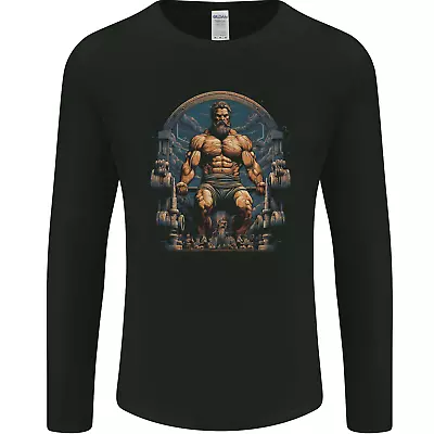 Buy Hercules Gym Bodybuilding Weightlifting Training Mens Long Sleeve T-Shirt • 11.99£