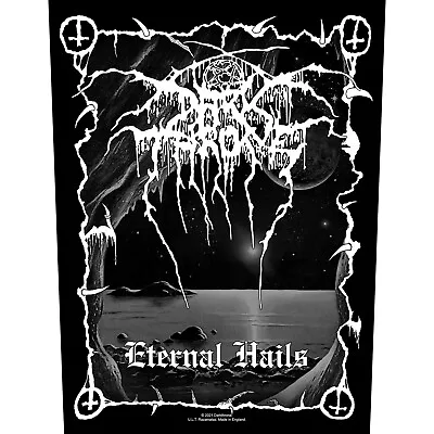Buy Darkthrone Eternal Hails Back Patch Black Metal Official Band Merch • 12.63£