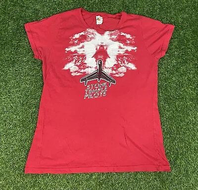 Buy Womens Vintage 2008 Stone Temple Pilots Tour Shirt Sz XL Red • 18.94£