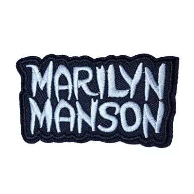 Buy Marilyn Manson Patch | Iron On, Sew On, Band Patches, Jeans, Jackets, Metal Rock • 2.99£