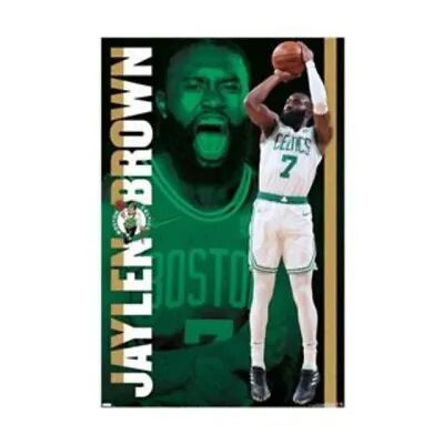 Buy Impact Merch. Poster: NBA Boston Celtics - Jaylen Brown 21 610mm X 915mm #52 • 8.19£