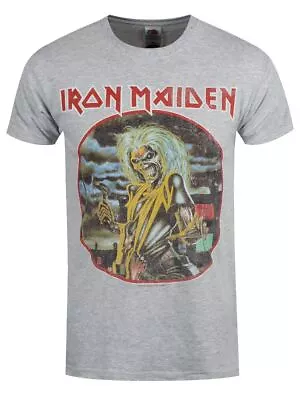 Buy Iron Maiden T-shirt Killers Circle Heather Men's Grey • 16.99£