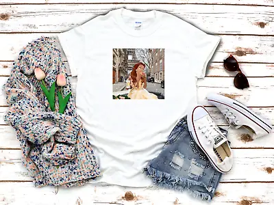 Buy Modern Princess Disney Belle White Women's 3/4 Short Sleeve T-Shirt C018 • 9.92£