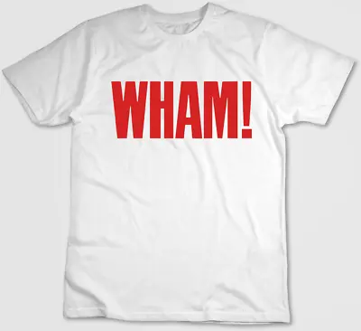 Buy Wham! George Michael, Andrew Ridgeley, Short Sleeve T Shirt Men / Woman H390 • 11£