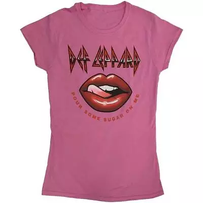 Buy Def Leppard - Ladies - T-Shirts - Small - Short Sleeves - Pour Some Su - K500z • 17.33£