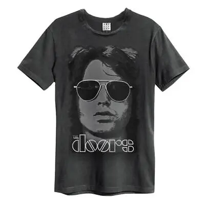 Buy Amplified The Doors Mr MOJO Risin Charcoal Cotton T-Shirt • 18.36£