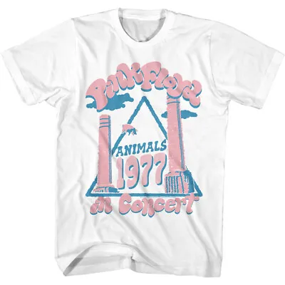 Buy Pink Floyd Animals Live In Concert 1977 Men's T Shirt Psychedelic Music • 45.29£