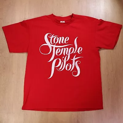 Buy Stone Temple Pilots Large T Shirt Red Official Merch • 30.72£