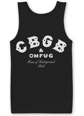 Buy CBGB & OMFUG Logo Tank Top Black • 21.97£