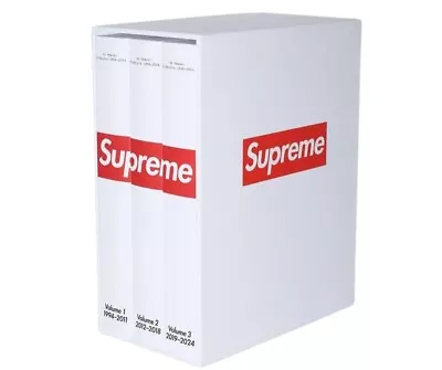 Buy Supreme 30 Years: T-shirts 1994-2024 Book (3-volumes) Ss24. New Sealed!!! • 299.99£