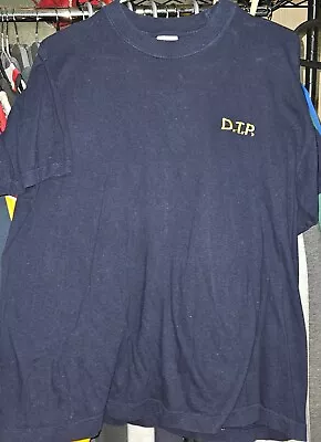 Buy Dtp Hmp Prison Issued T Tee Shirt Medium Drug Treatment Program Y2k  • 10£