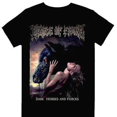 Buy Cradle Of Filth - Dark Horses European Tour 2022 Official Licensed T-Shirt • 19.99£