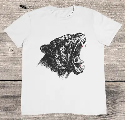 Buy Vintage Roaring Tiger T Shirt - Blood On Teeth -%100 Premium Cotton • 12.95£