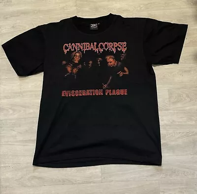 Buy Vintage Cannibal Corpse EVISCERATION PLAGUE T Shirt • 40£