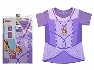 Buy T Shirt Sofia The First Disney Kids Junior 4-5yrs Cute Official New Princess • 4.49£
