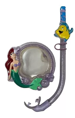 Buy Vintage Disney The Little Mermaid Ariel 3D Swim Mask Snorkel Set • 28.41£