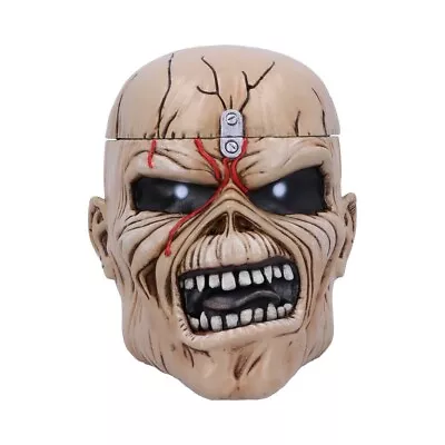 Buy Iron Maiden Eddie The Trooper Head Trinket Box Nemesis Now Official Metal Merch • 47.99£