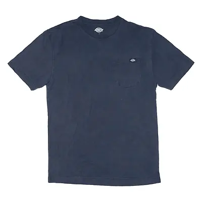 Buy DICKIES T-Shirt Blue Short Sleeve Mens S • 8.99£