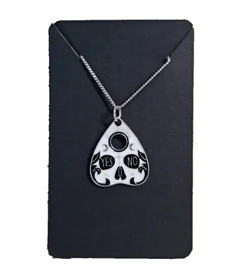 Buy Ouija Planchette Necklace. SKULL PLANCHETTE Pendant. Mystical Necklace Jewellery • 5.99£