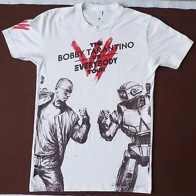 Buy LOGIC Bobby Tarantino Vs. Everybody Tour With NF & Kyle Size Small White T-Shirt • 11.51£